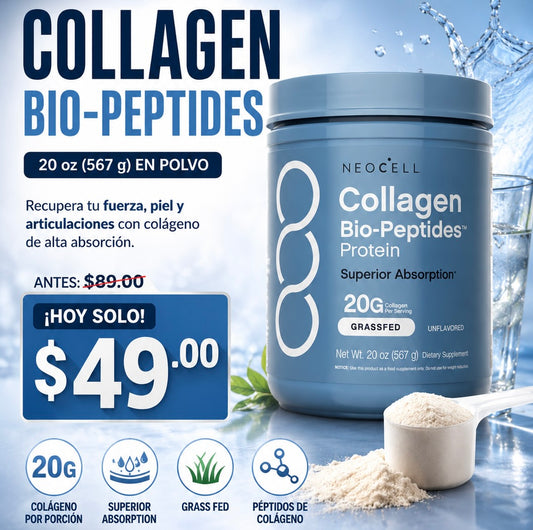 Collagen Bio-Peptides, 20 oz (567 g) En Polvo