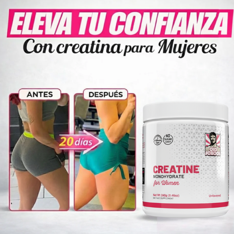 Creatina para Mujeres – Fórmula Especial 100% ORIGINAL