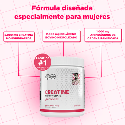 Creatina para Mujeres – Fórmula Especial 100% ORIGINAL