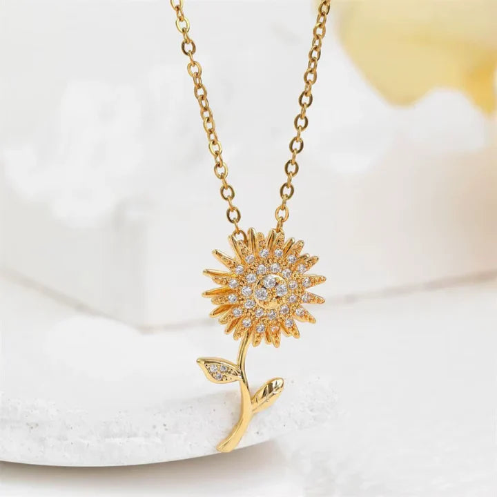 Collar Giratorio de Girasol 🌻