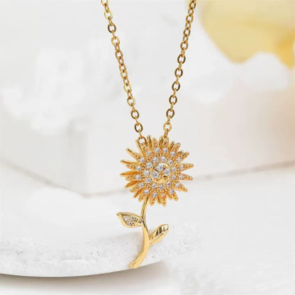 Collar Giratorio de Girasol 🌻