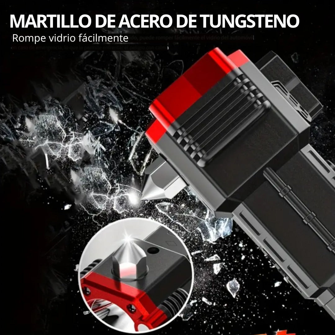 🔦 Linterna Táctica Profesional 4 en 1 Recargable